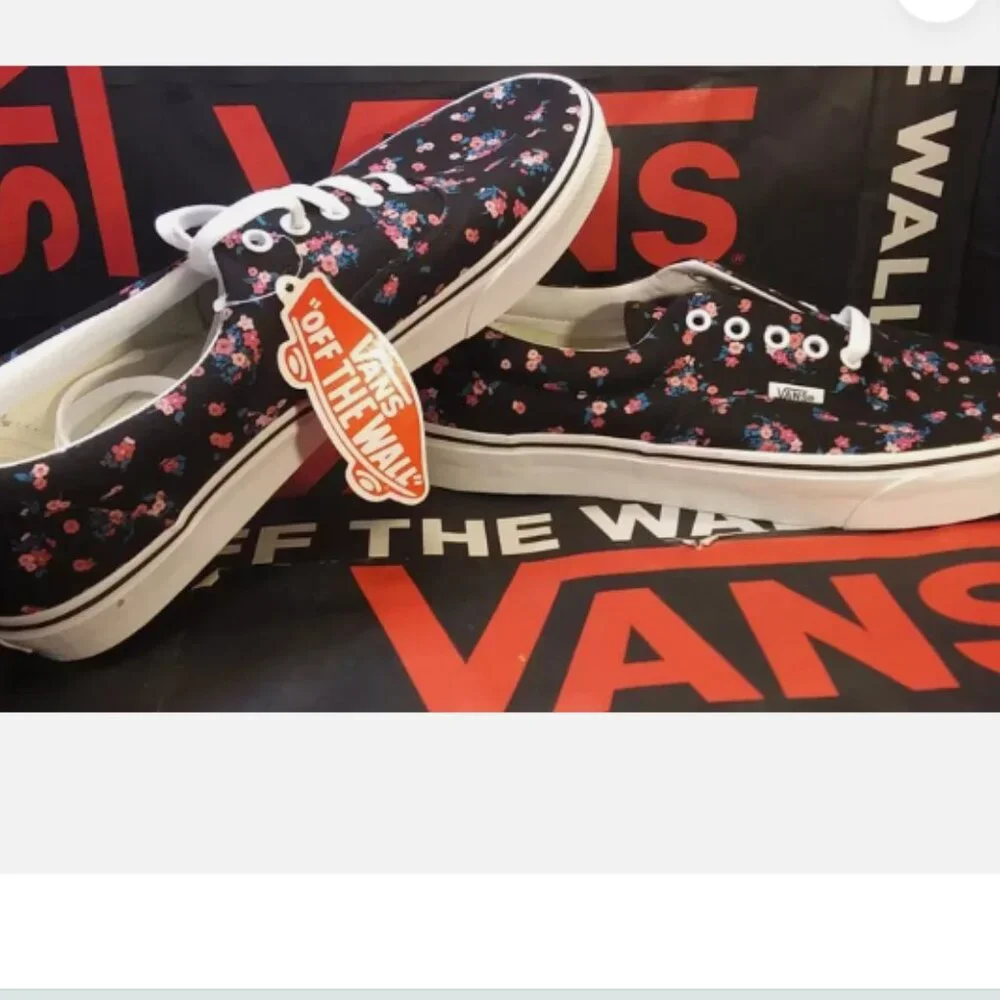 Vans Men's 3.5/Women's 5 Era Ditsy Floral Black/True White VN0A4U398KI